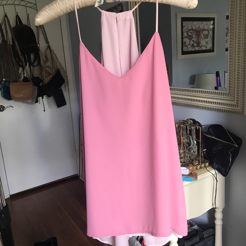 Reversible pink blouse